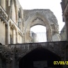 Inside the ruins, Glastonbury Abbey, Somerset
