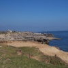 The stone quarry at Portland Bill, Dorset