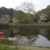 Lock cut and Boat Inn, Sprotbrough, South Yorkshire