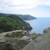 The Valley of the Rocks, Lynton, Devon.