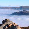 ON SHEFFIELD PIKE ABOVE THE FOG