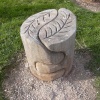 Brodsworth Community Woodland sculpture, South Yorkshire