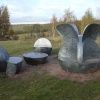 Brodsworth Community Woodland sculpture, South Yorkshire
