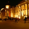 National Gallery by Night, London, Greater London