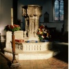 The Font at Dereham Parish Church