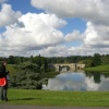 Approaching Blenheim Palace - view of 'that damn' bridge