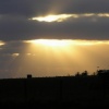 Airfield silhouette, Tarrant Rushton, Dorset