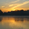 London Hyde Park Sunrise over the Serpentine