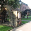 The remains of the nave