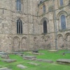 The gravestones near the Durham Cathedral
