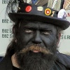 Morris Dancer at the wish tower Eastbourne