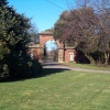 Lytham Hall - the gates