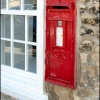 George V Postbox, High Street, Washingborough, Lincolnshire