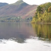 Derwentwater and mountains from Friars Crag, Cumbria