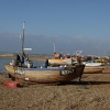 The east end of Hastings beach