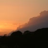 Sunset over Burycliffe, Elton