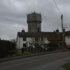 Cottage and water tower