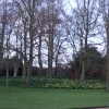 The gardens at Oxburgh Hall