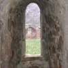 Looking out from within Castle Rising Castle