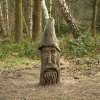 Carving at Beacon Hill, Woodhouse Eaves, Leicestershire