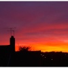Sunset in Batford, Harpenden