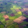 Aerial view near Howden, East Riding of Yorkshire