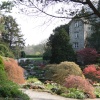 The gardens at Sizergh Castle, Kendal, Cumbria