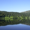 Septermber Morning reflcetions on Grasmere, Cumbria