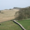 Hadrian's Wall at Housesteads Roman Fort, Haltwhistle, Northumberland