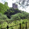 View towards the cathedral