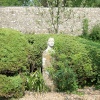The garden at Charleston Farmhouse, West Firle, East Sussex