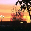 Sunset over BUPA, Netherton, Merseyside