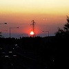 Sunset over Netherton, Merseyside
