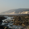 Eastbourne low tide mark
