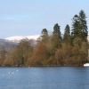 Clear winter afternoon Bowness Bay, Windermere