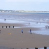 View over the beach, Bridlington, East Riding of Yorkshire