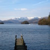 West bank of Windermere opposite Bell Isle