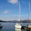West bank of Windermere opposite Bell Isle