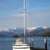West bank of Windermere opposite Bell Isle.