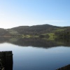 Late Autumn afternoon at Esthwaite Water, Near Sawery, Cumbria.