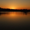 Sunset at Groby Pool, Leicestershire