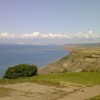 View from Blackgang chine, Isle of Wight