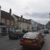 Alton High Street on Cloudy Day