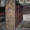 Morwenstow church bench, Cornwall