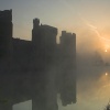 Sunrise at the Castle, Robertsbridge, East Sussex