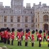 Courtyard of Windsor Castle, Berkshire