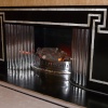 The Art Deco Fireplace in the Dining Room, Eltham Palace, Greater London