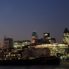 Lonodn Financial District at Night