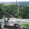 View from top of Bingley Five Rise Locks
