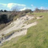 Close to the edge on Highdown Hill